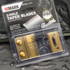 Wmark W-2 Gold Replacement Blades for Wahl Clippers 2 Hole Clipper Blades Taper Senior Magic