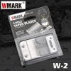 Wmark W-2 Silver Replacement Blades for Wahl Clippers 2 Hole Clipper Blades Taper Senior Magic