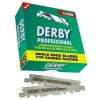 Derby Professional Stainless 100 Single Edge Razor Blades Pro Straight Edge